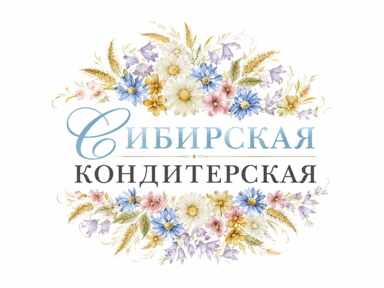 Логотип Сибирская кондитерская